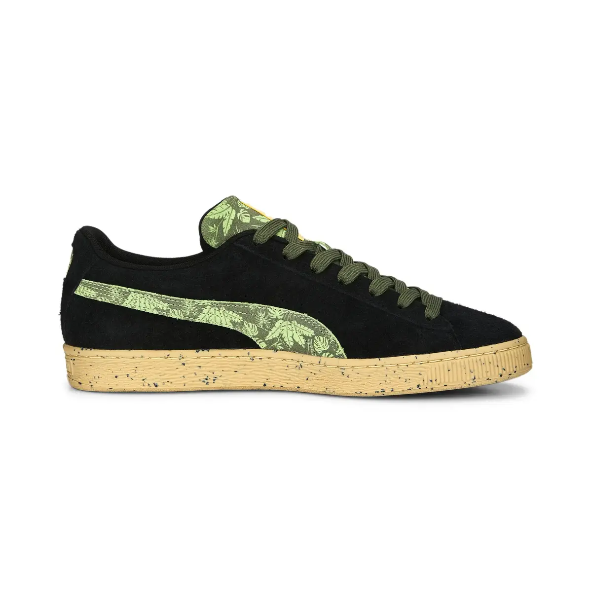 Puma Suede Gentle Jungle Siyah Erkek Günlük Spor Ayakkabı