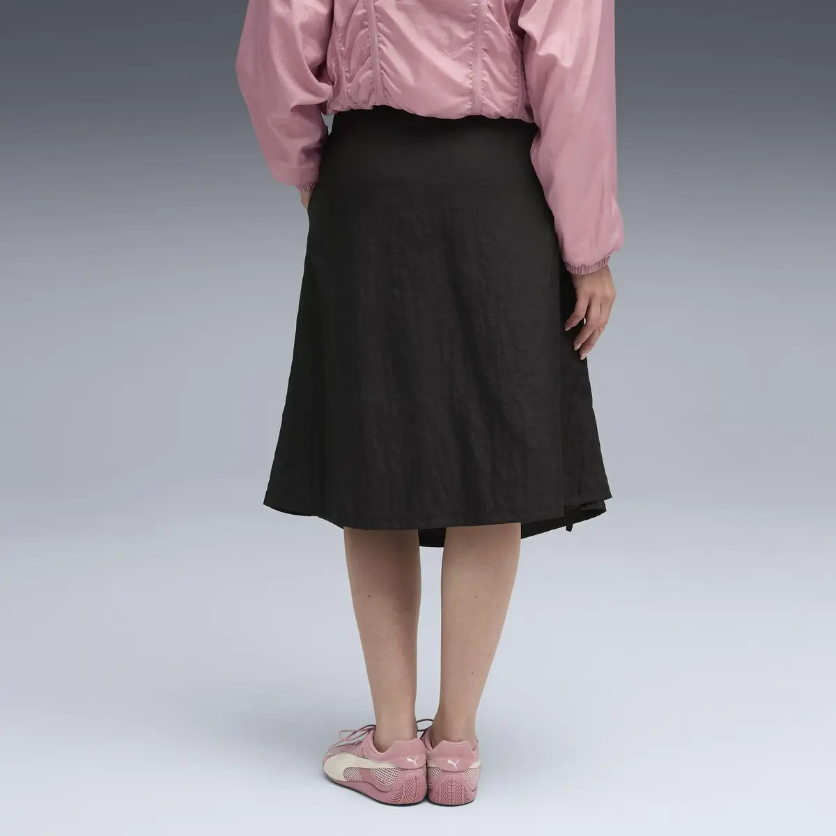Puma DARE TO Midi Skirt Siyah Kadın Etek