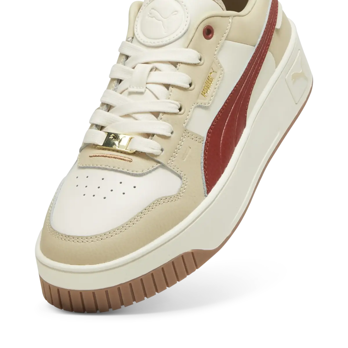 Puma Carina Street Lux Bej Kadın Günlük Spor Ayakkabı