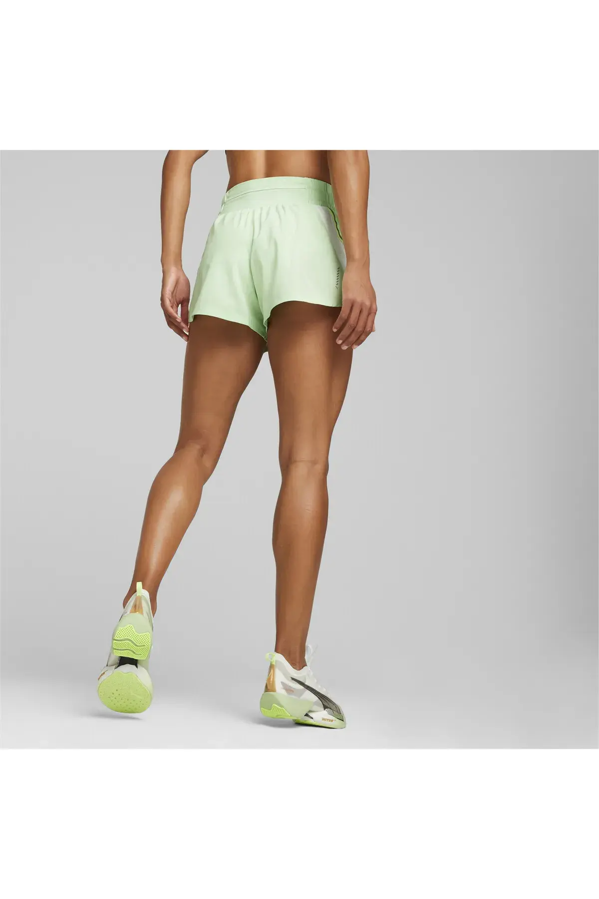 Puma Run Woven 3'' Yeşil Kadın Şort