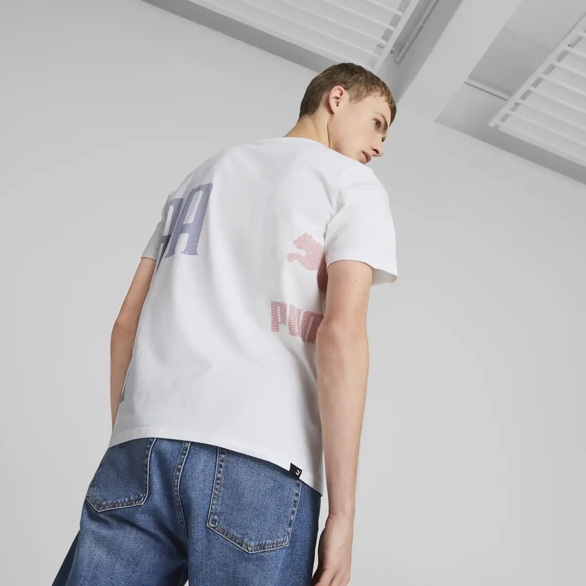 Puma CLASSICS GEN. PUMA Tee Beyaz Erkek T-shirt