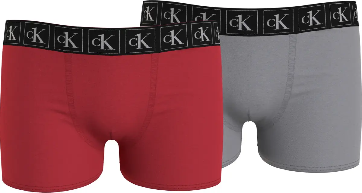 Calvin Klein 2PK TRUNK Erkek Kırmızı Boxer Set