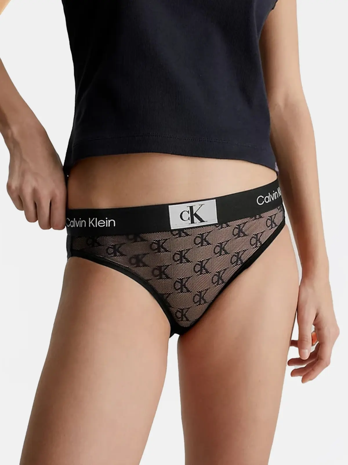 Calvin Klein MODERN BIKINI Kadın Siyah Bikini Külot