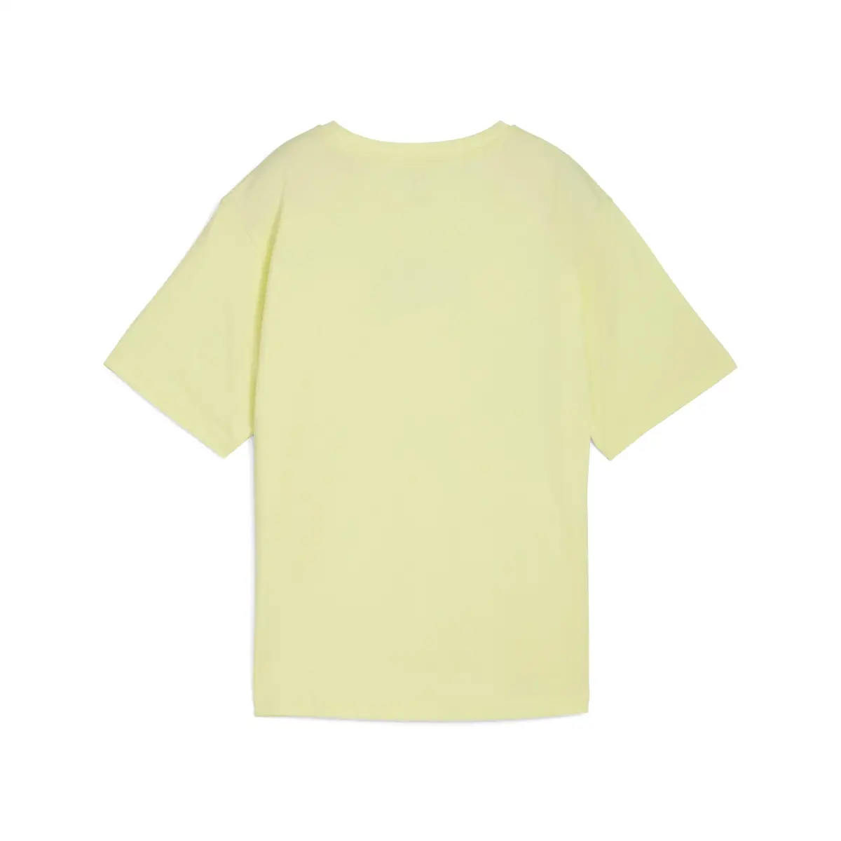 Puma ESS NATURE 2.0 Relaxed Tee Sarı Kadın T-Shirt