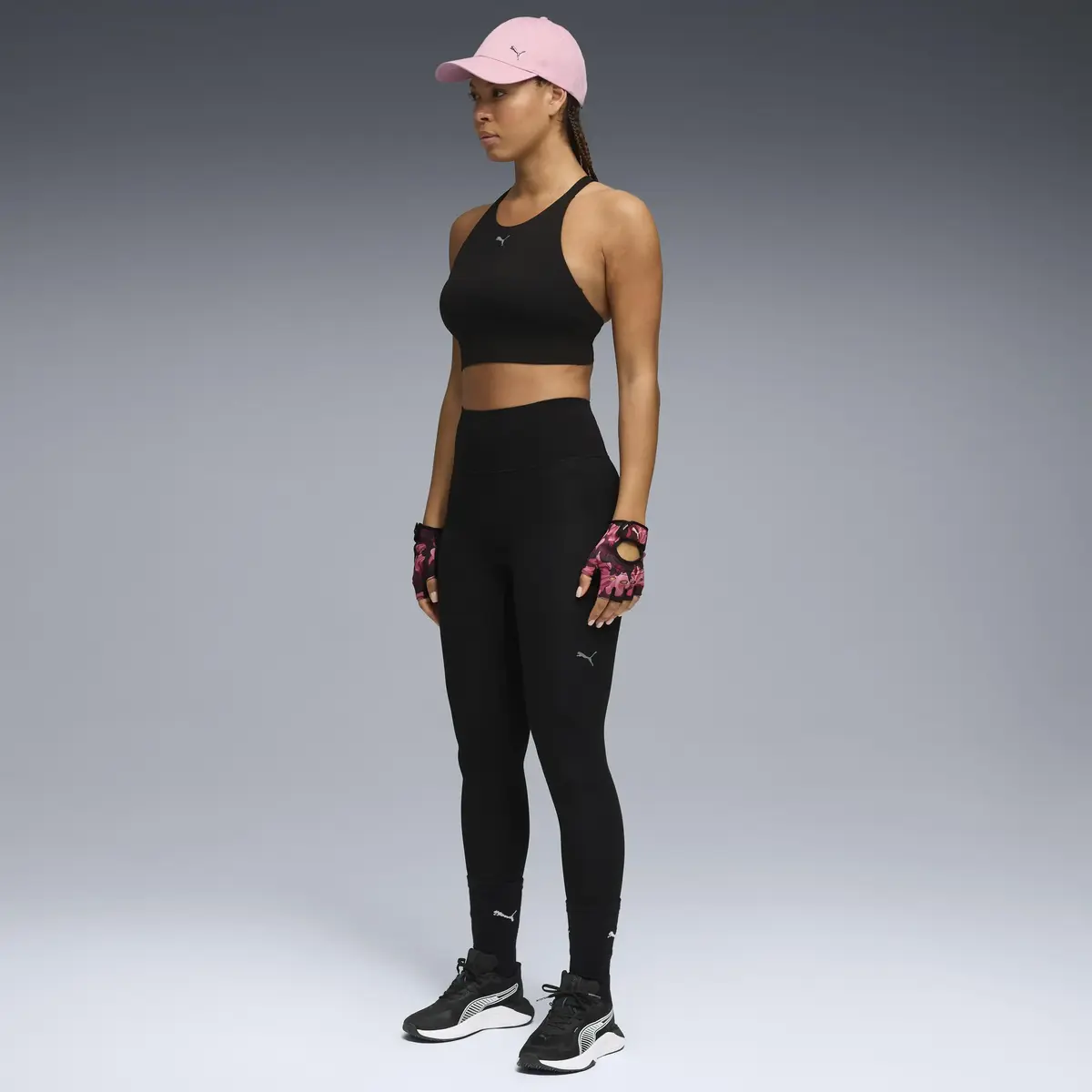 Puma W SHAPELUXE TIGHT Siyah Kadın Tayt