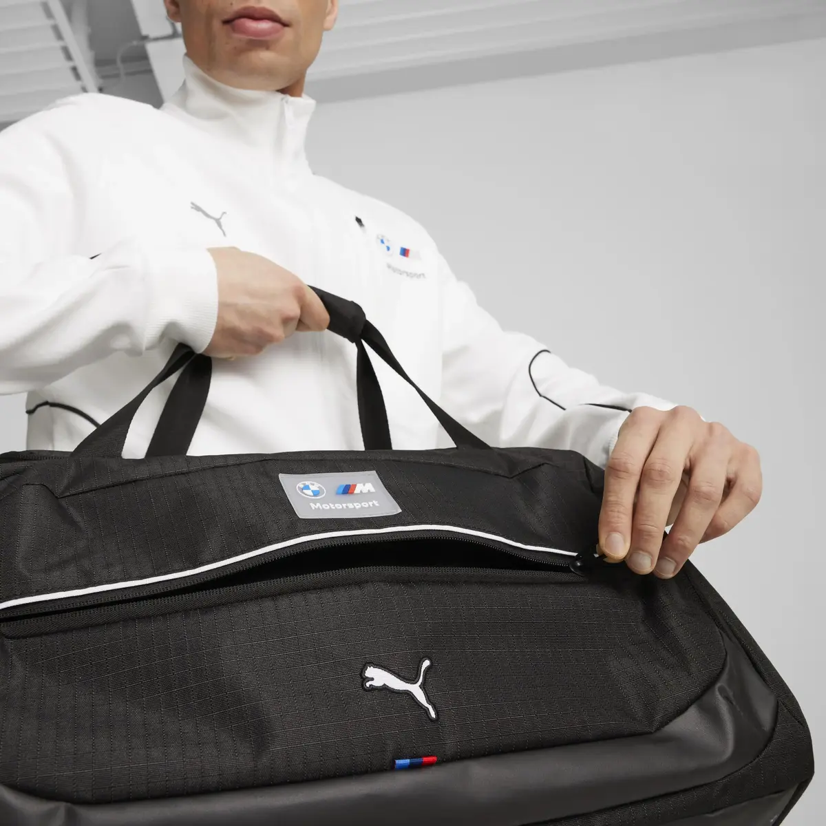 Puma BMW MMS Duffle Bag Siyah Erkek Spor Çantası