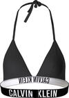 Calvin Klein TRIANGLE-RP Kadın Siyah Bikini Üstü