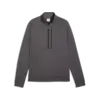 PUMA PUMATECH Half Zip Gri Erkek Sweatshirt