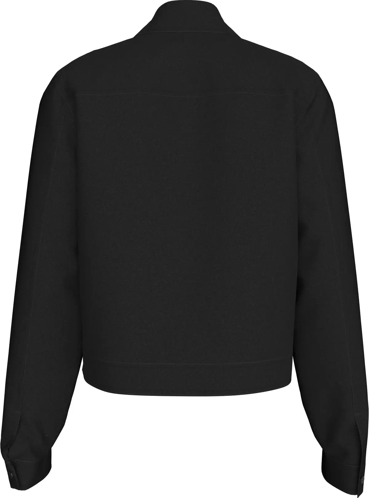Calvin Klein Siyah Kadın Ceket & Fermuarlı Üst