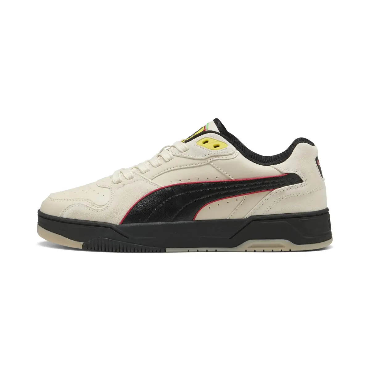 Puma Ferrari RBD Break Low Krem Erkek Günlük Spor Ayakkabı