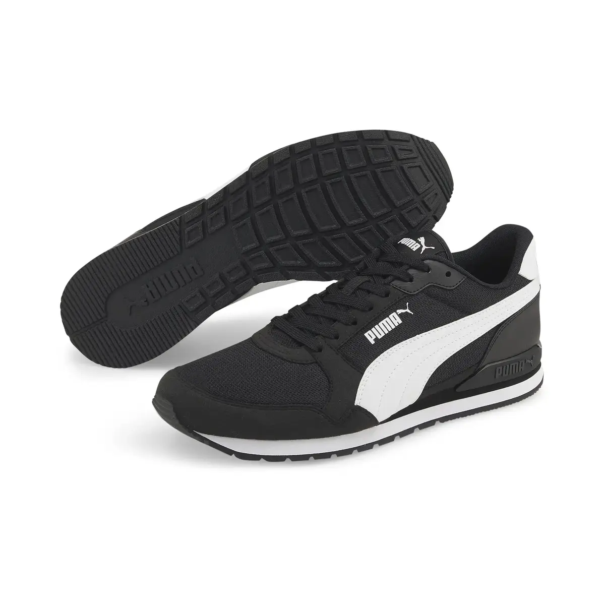 Puma ST Runner v3 Mesh Siyah Erkek Günlük Spor Ayakkabı