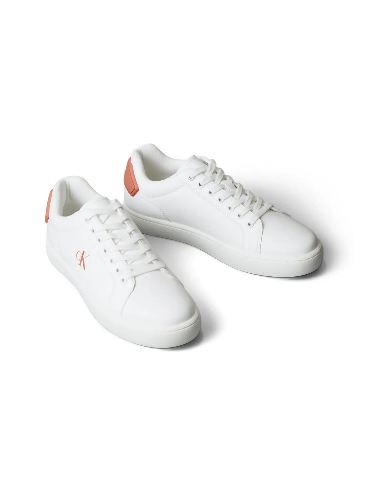 Calvin Klein CLASSIC CUPSOLE RU PATCH LTH Beyaz Erkek Günlük Spor Ayakkabı