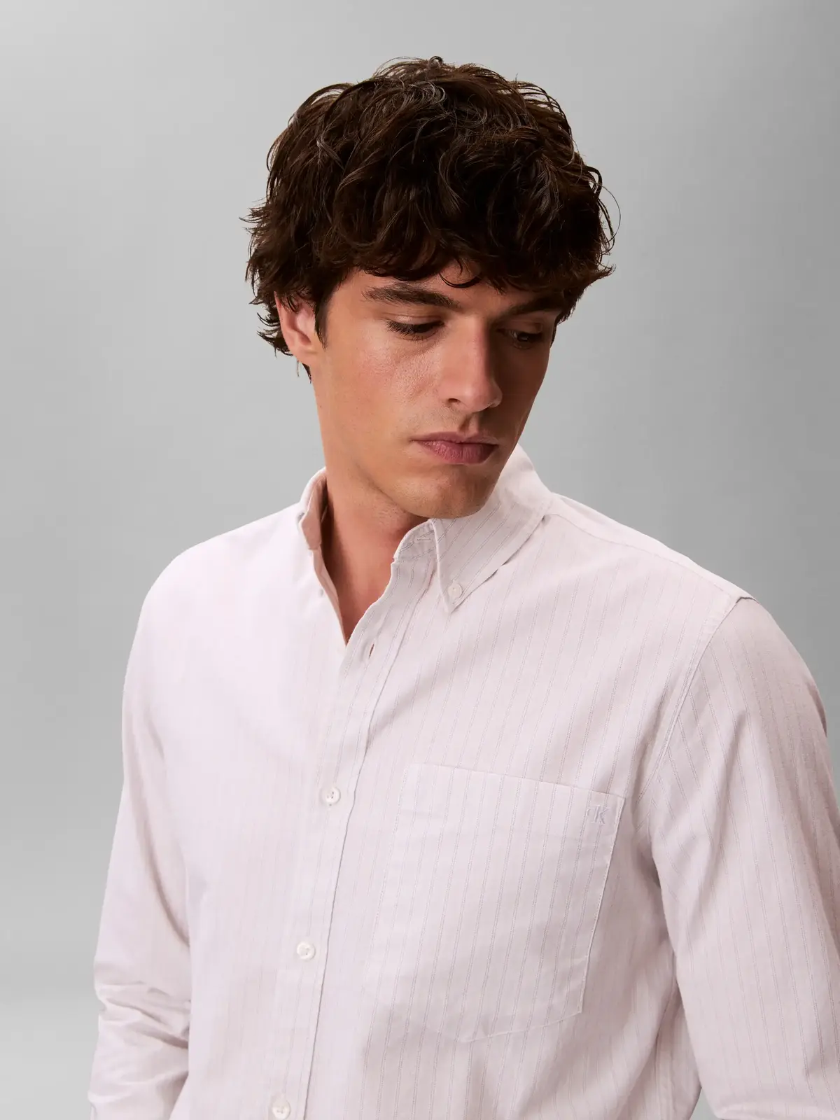 LS YD STRIPE OXFORD, 67U, S