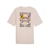 Puma PL Summer Crew Tee Pembe Erkek T-Shirt