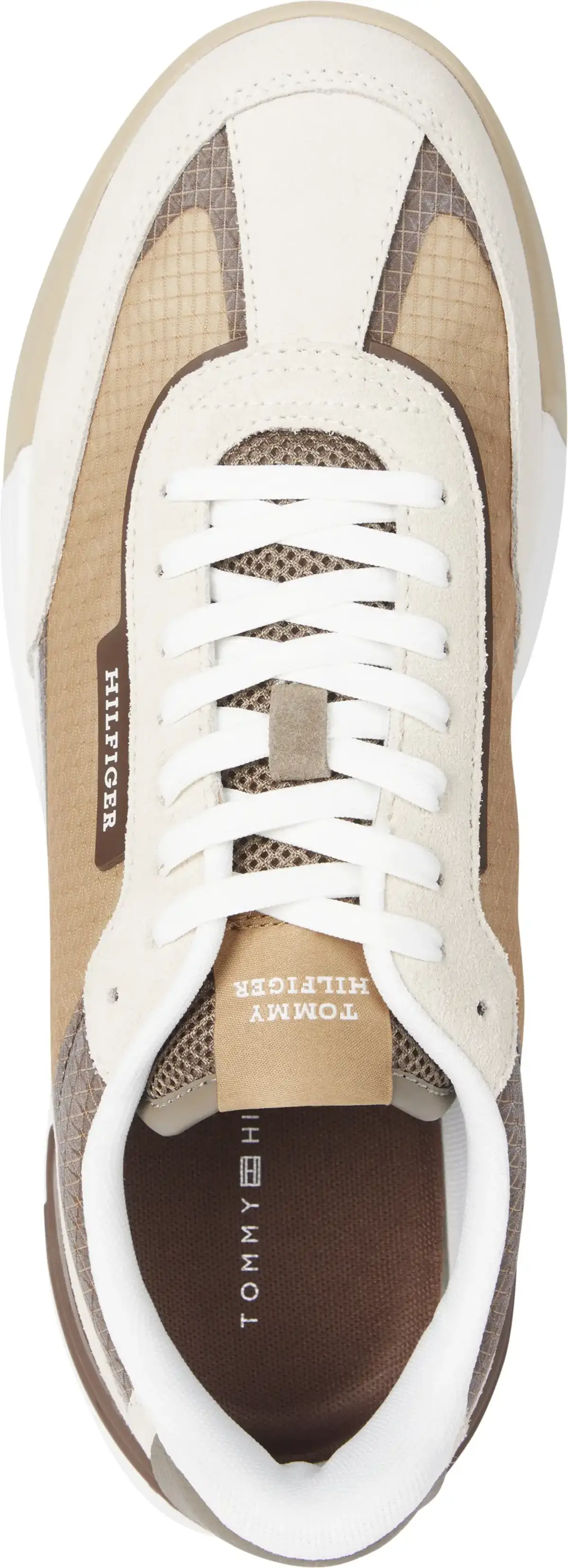 Tommy Hilfiger RETRO RUNNER SEASON, ACI Krem Erkek Spor Ayakkabı & Sneaker