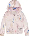 Calvin Klein LIQUID MARBLE JACKET Kadın Pembe Mont