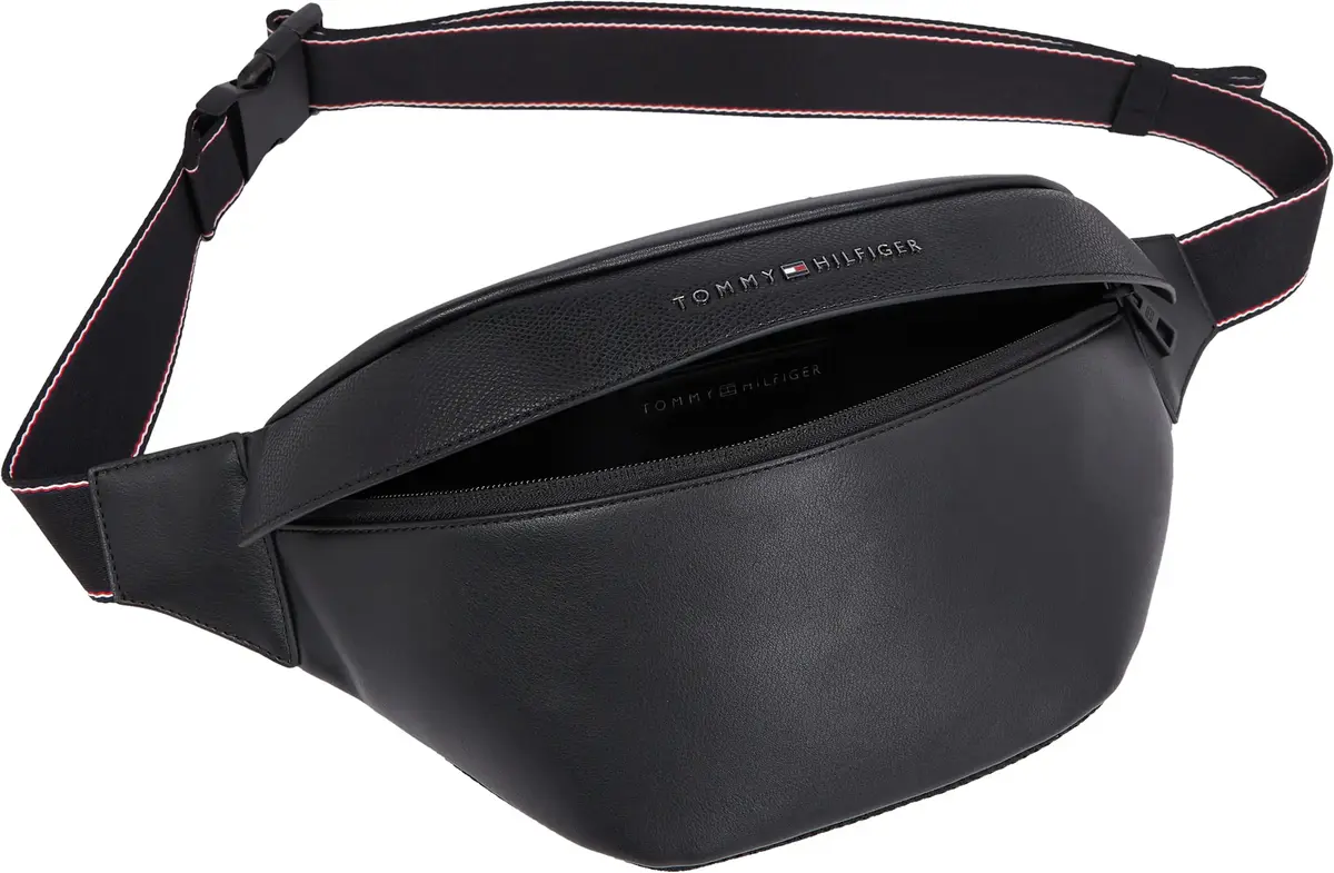 Tommy Hilfiger TH CORP BUMBAG, BDS Siyah Erkek Çanta & Cüzdan