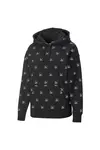 Puma Brand Love Aop Hoodie Fl Siyah Kadın Hoodie