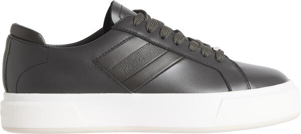 Calvin Klein BASKET CUPS LACE UP LOGO TAPE Gri Kadın Günlük Spor Ayakkabı