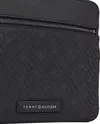Tommy Hilfiger TH MONOGRAM MINI MES, BDS Siyah Erkek Çanta & Cüzdan