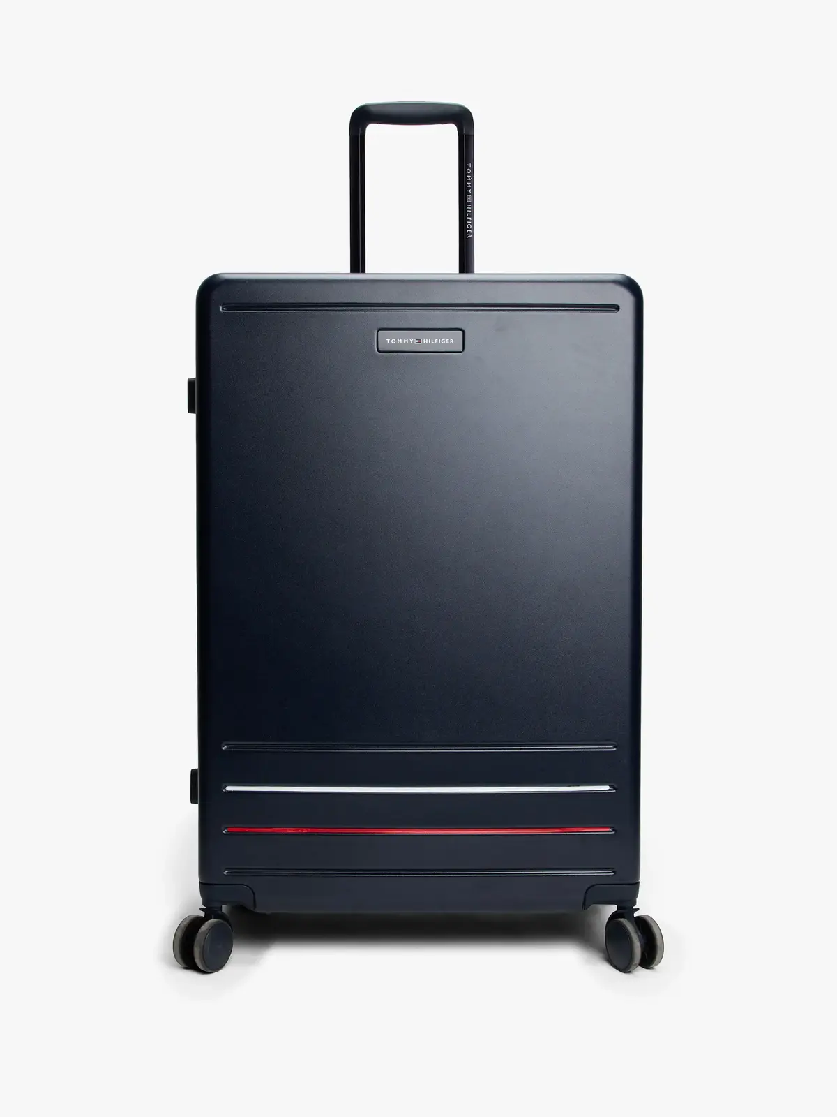 Tommy Hilfiger TH LARGE SUITCASE, DW6 Siyah Erkek Çanta