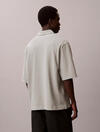 Calvin Klein SS SUPIMA CHEST EMB, PEZ, S Gri Erkek T-Shirt