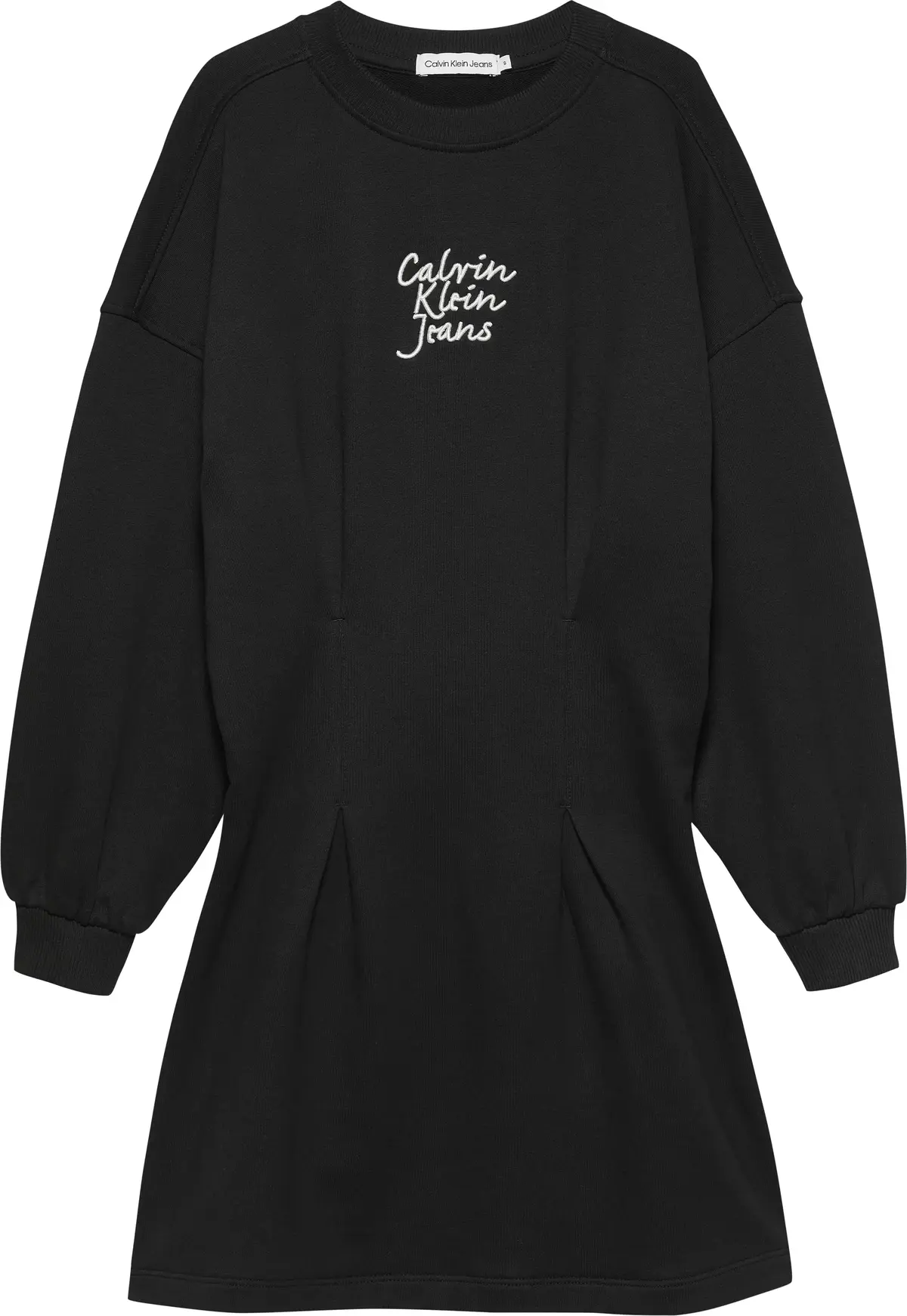 Calvin Klein HANDW LOGO TUCK HWK, BEH Siyah Kadın Elbise-Etek