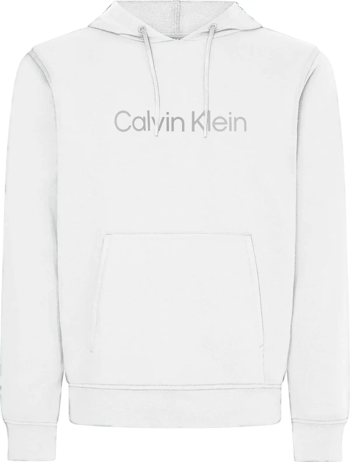 Calvin Klein PW - Hoodie Erkek Beyaz Hoodie