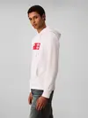 Calvin Klein LS EU 350TERRY CKNY, YAF Beyaz Erkek Hoodie