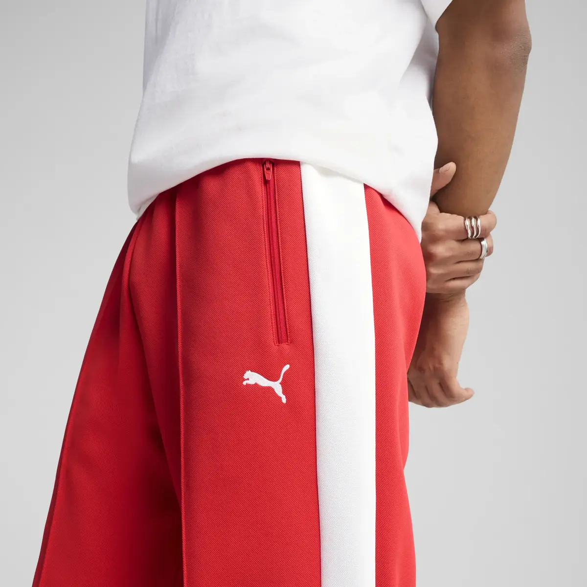 PUMA T7 ALWAYS ON Track Pants Kırmızı Erkek Eşofman Altı