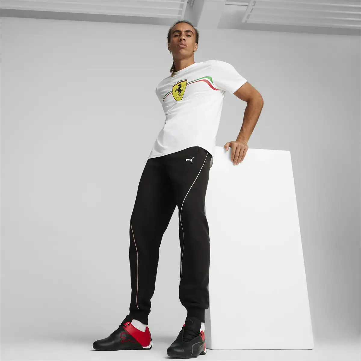 Puma Ferrari Race Sweat Pants Siyah Erkek Eşofman Altı