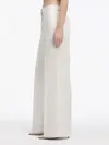 Calvin Klein LINEN BLEND WIDE LEG, ADA Beyaz Kadın Pantolon