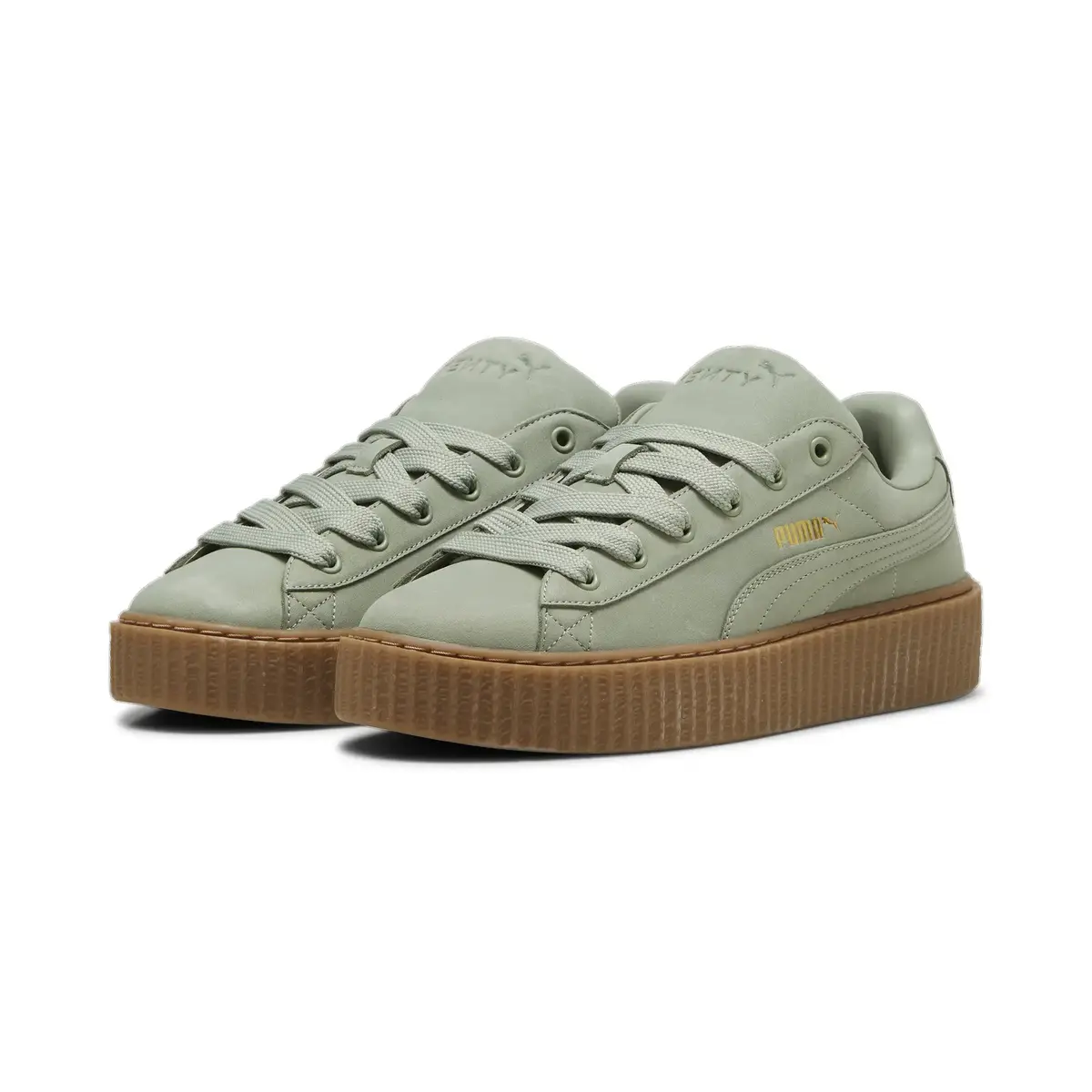 Puma CREEPER PHATTY NUBUCK Yeşil Kadın Günlük Spor Ayakkabı