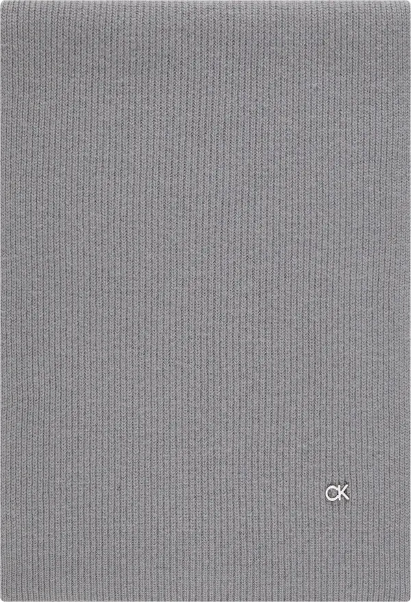 Calvin Klein RE-LOCK KNIT SCARF 3 Kadın Yeşil Atkı