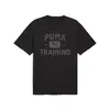 Puma M GRAPHICS TRAIN LOGO RLXD T Siyah Erkek T-Shirt