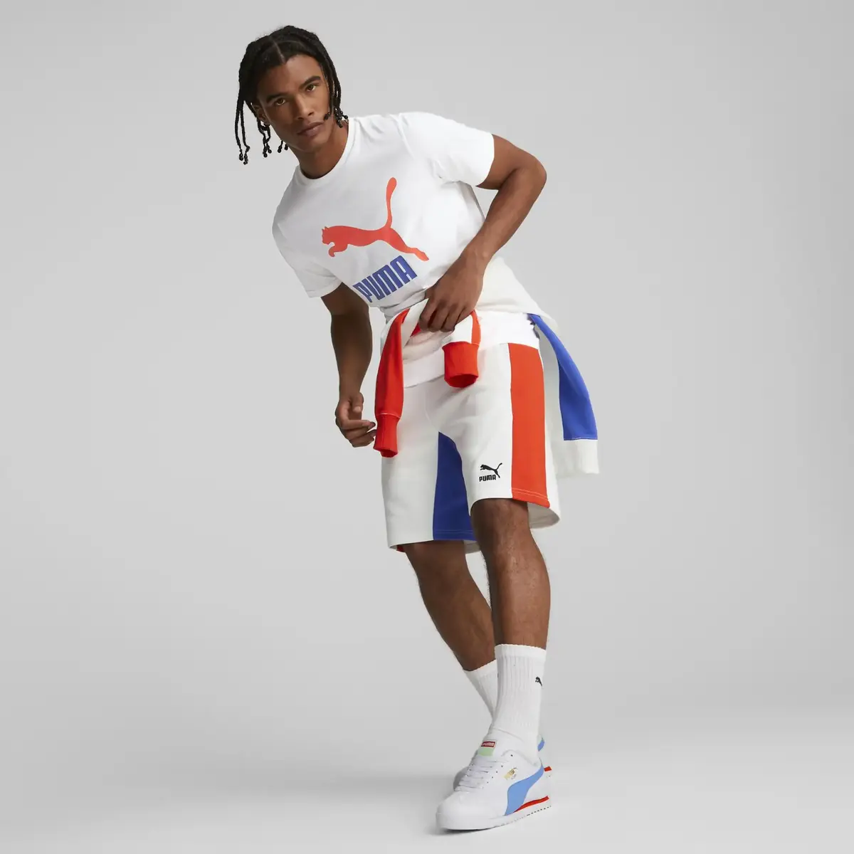 Puma Classics Logo Beyaz Erkek T-Shirt