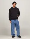 Tommy Hilfiger TJM REGULAR FLEECE H Erkek Siyah Sweatshirt