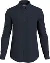 Calvin Klein STRETCH POPLIN SLIM Erkek Antrasit Gömlek