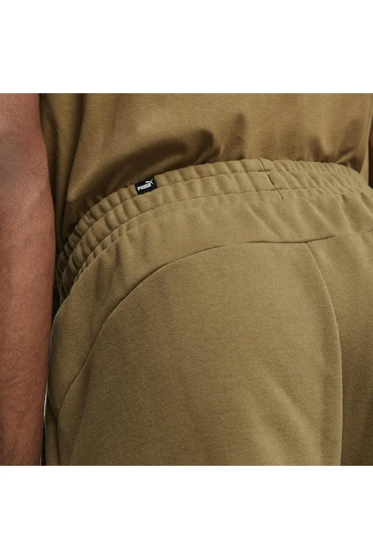 Puma ESS ELEVATED Sweatpants FL cl Kahverengi Erkek Eşofman Altı