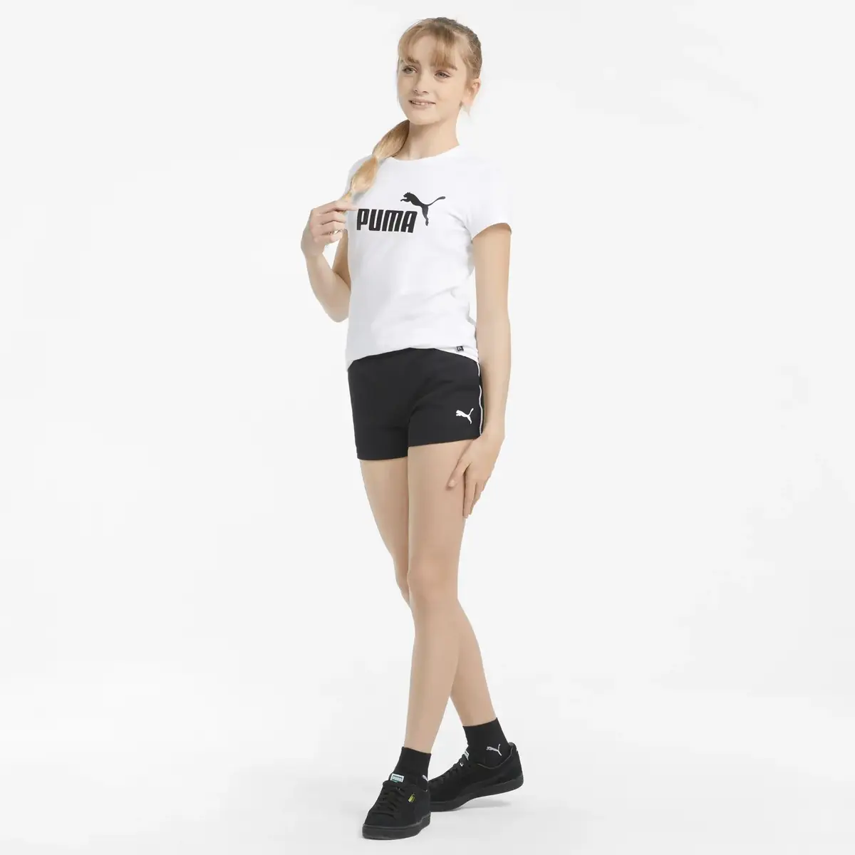 Puma Modern Sports Shorts Siyah Kız Çocuk Şort