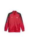 Puma Ferrari Race MT7 Track Jacket Kırmızı Erkek Fermuarlı Sweatshirt