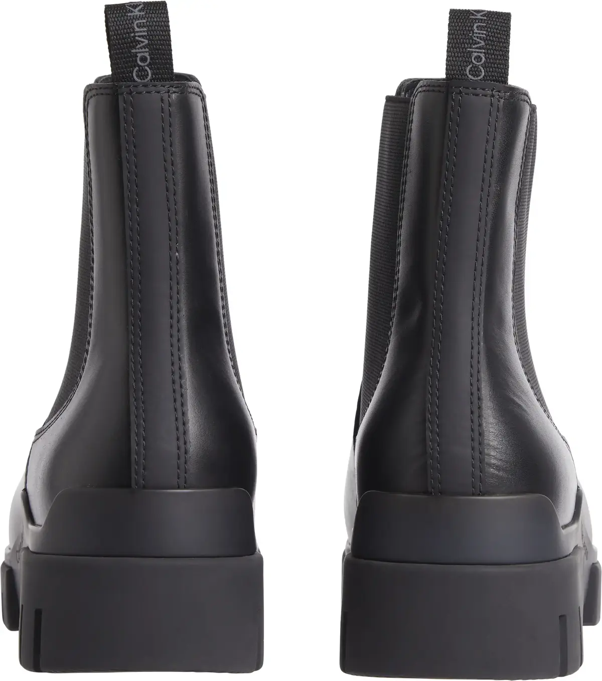 Calvin Klein TRANSP COMBAT CHELSE Erkek Siyah Bot