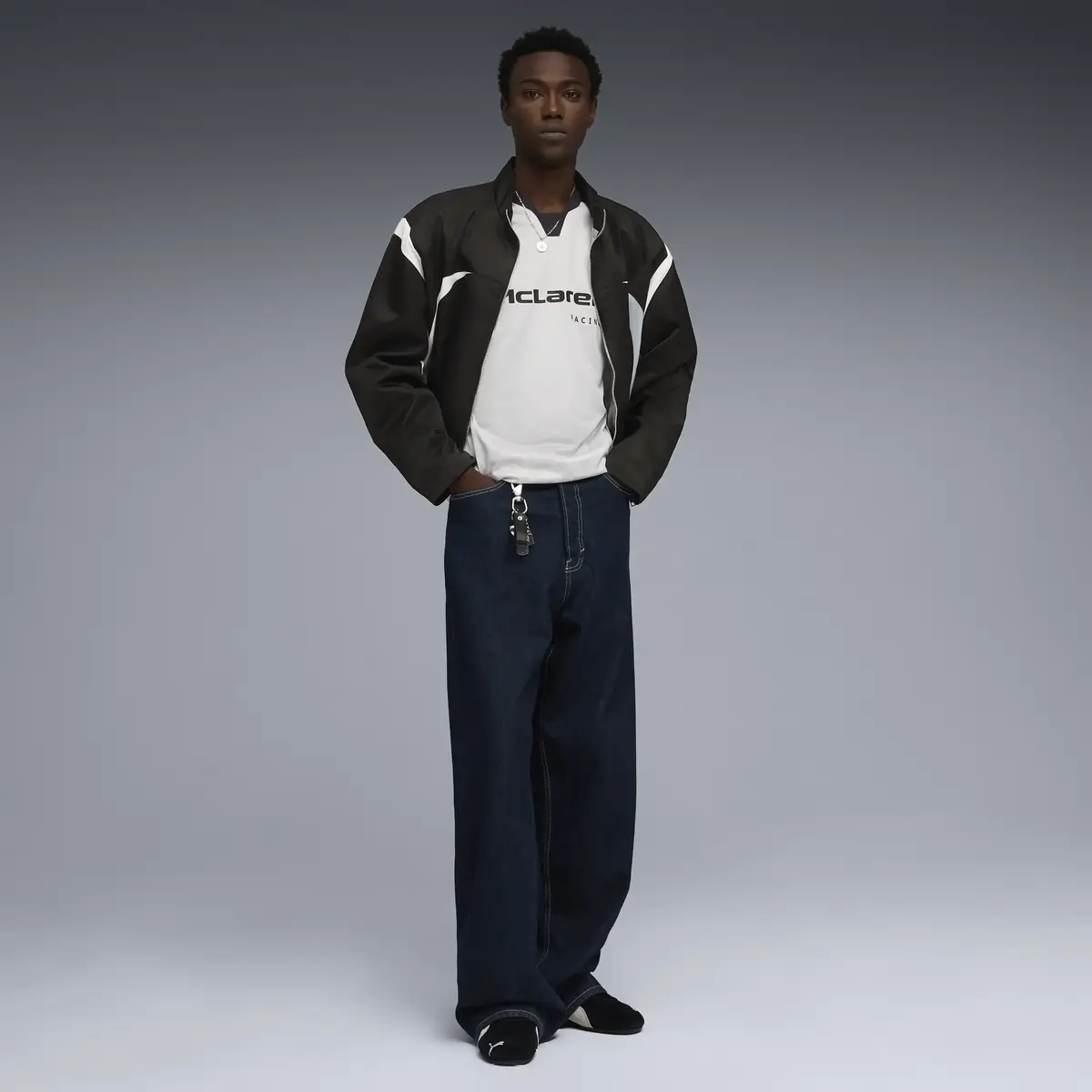 Puma McLaren Jersey Beyaz Erkek Forma