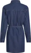 Calvin Klein LYOCELL BELTED DENIM, 1BY Mavi Kadın Elbise-Etek