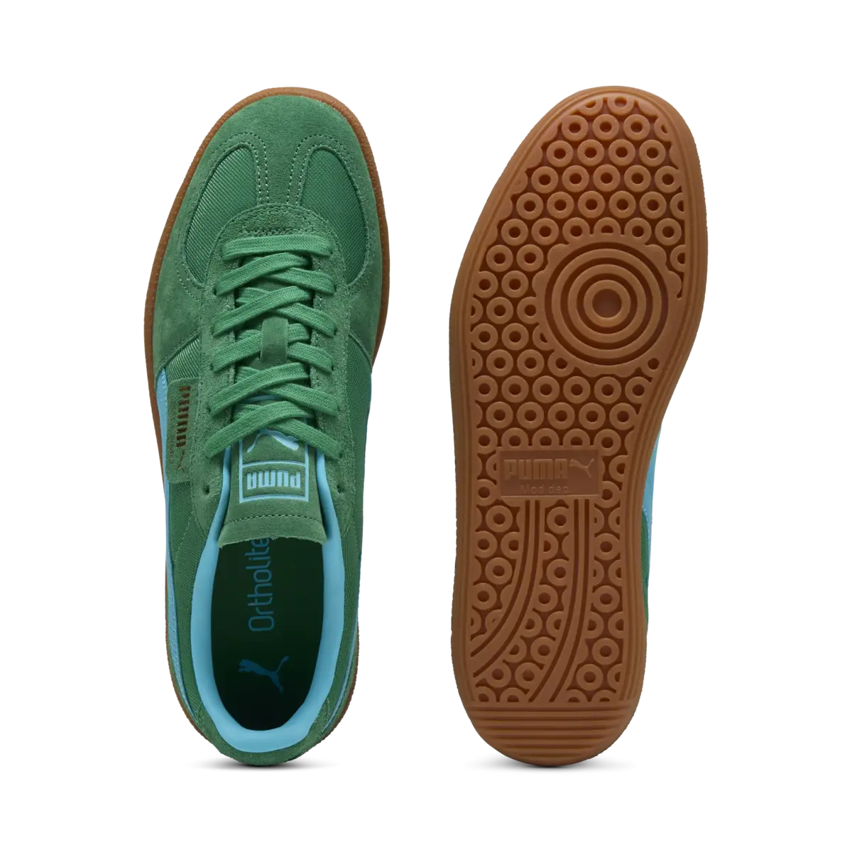 Puma Palermo Vintage Update Yeşil Unisex Spor Ayakkabı & Sneaker