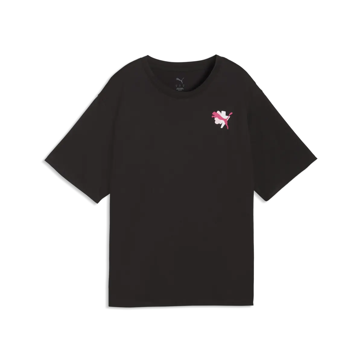 Puma W Puma Cat Graphic Tee Siyah Kadın T-Shirt