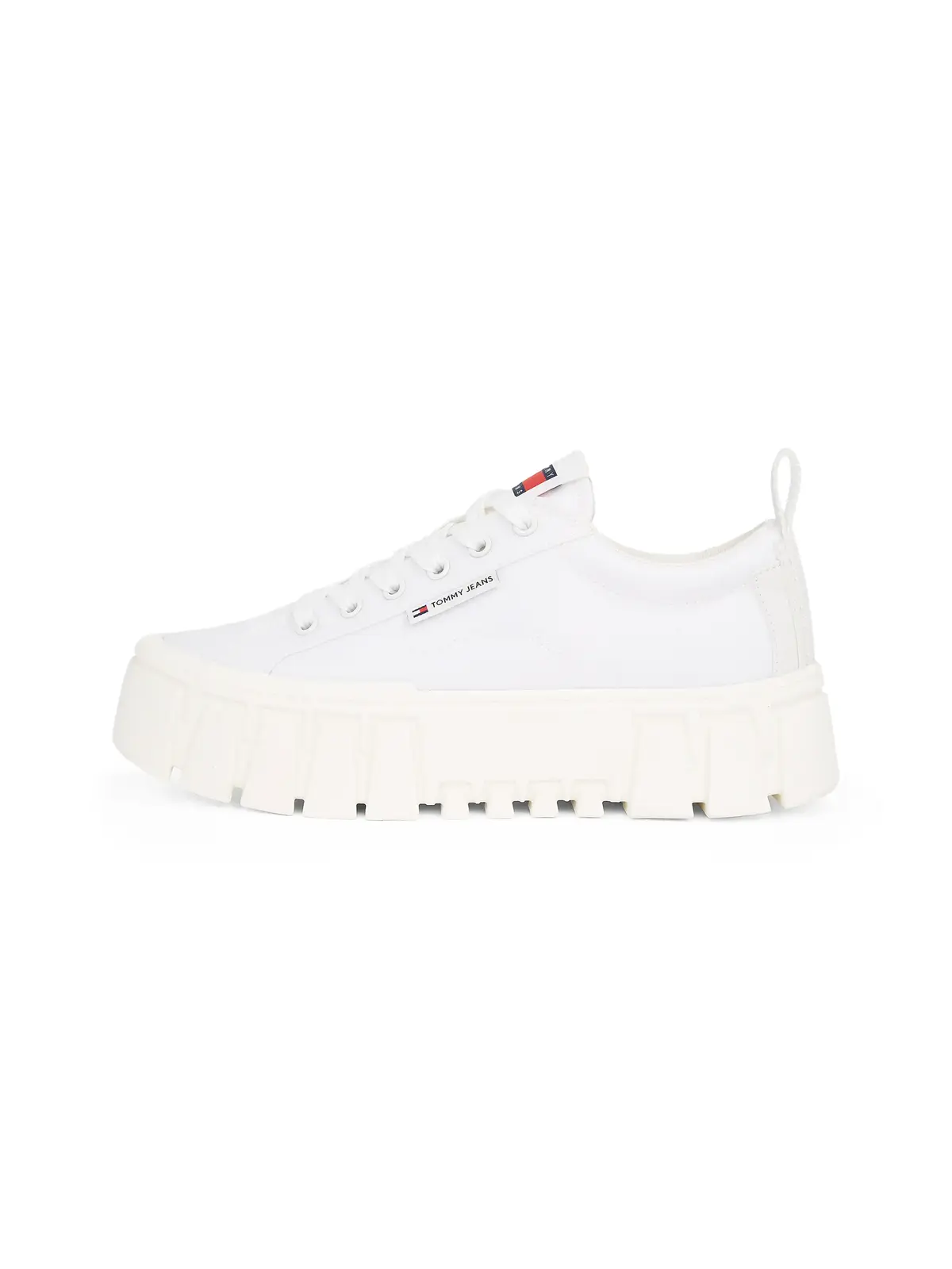 Tommy Hilfiger TJW FLATFORM SNEAKER Beyaz Kadın Spor Ayakkabı & Sneaker