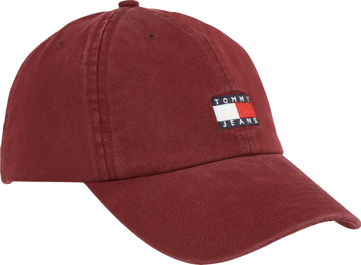 Tommy Hilfiger TJM HERITAGE 6 PANEL Erkek Kırmızı Şapka