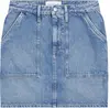 Calvin Klein A- LINE MINI SKIRT Kadın Mavi Etek