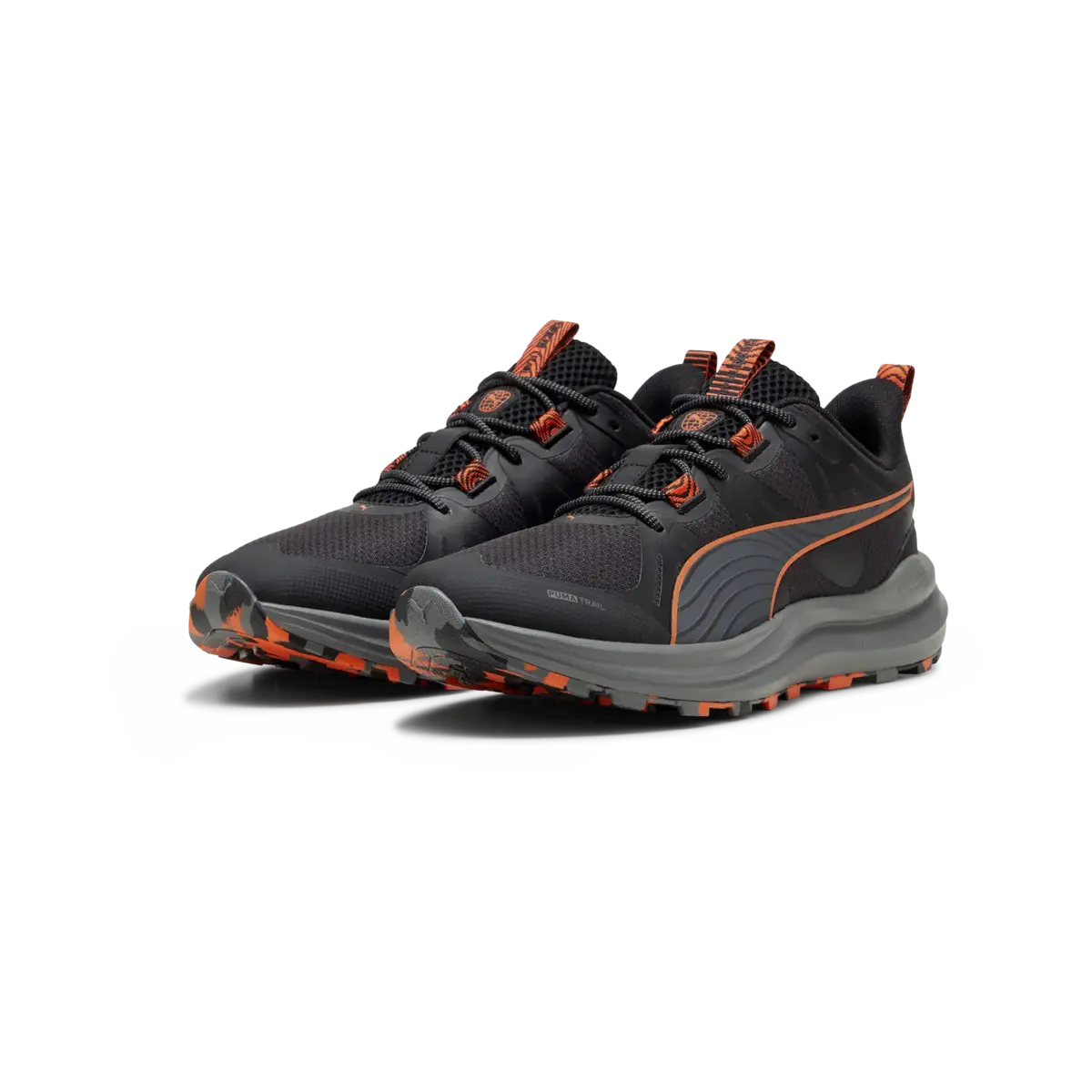 Puma Reflect Lite Trail Siyah Erkek Yürüyüş ve Koşu Ayakkabısı